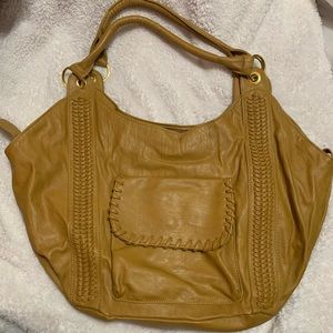 Mustard,OversizedBag, Bohemian Shabby Rustic Style